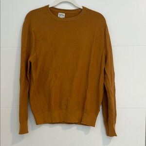 J. Crew Brown Crewneck Sweater Knit Casual